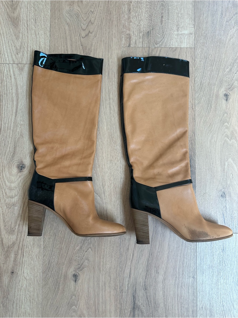 J.CREW - LONG FABIENNE HIGH BOOTS - SIZE 8